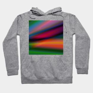 blue pink green abstract texture Hoodie